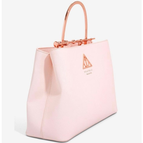 Loungefly Harry Potter Deathly Hollows Elder Wand Crossbody Handbag Satchel NWT - Picture 3 of 6